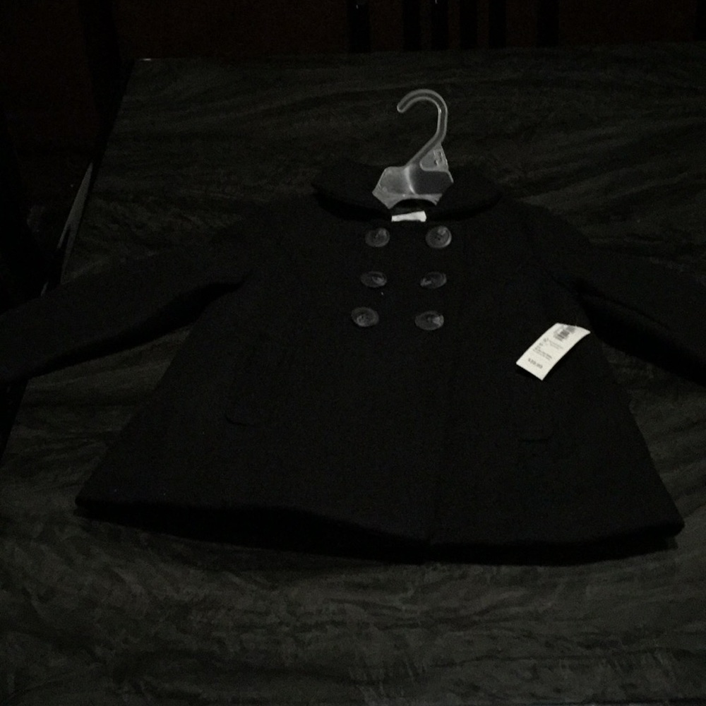 Toddler girl pea coat brand new never worn size 3t